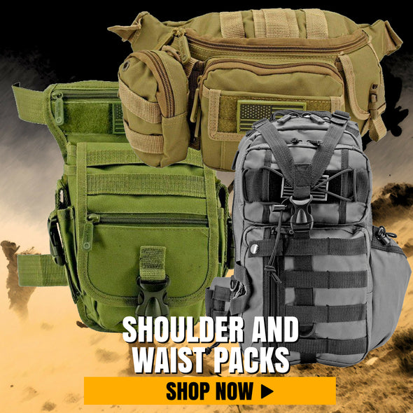 Shoulder and Waist Packs