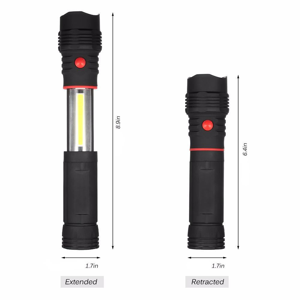 Parallel Flashlight Extendable Dual Flashlight – Outdoor King