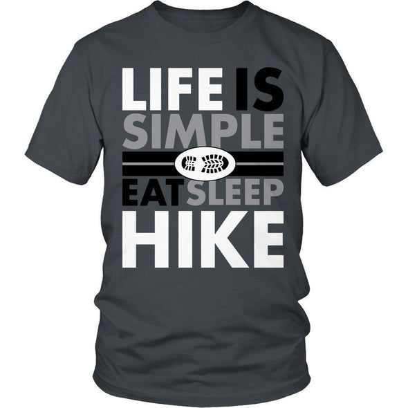 Life Is Simple Eat Sleep Hike - Outdoor King