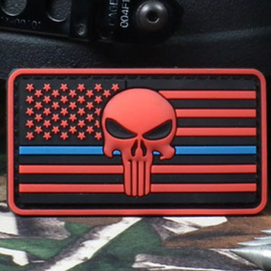 American Flag Punisher Patch