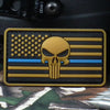 U.S. Flag Punisher Skull Patch - Outdoor King