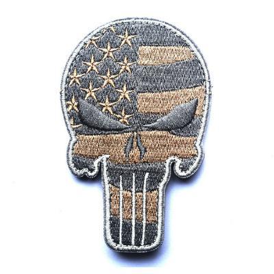 U.S. Flag Punisher Skull Patch - Outdoor King