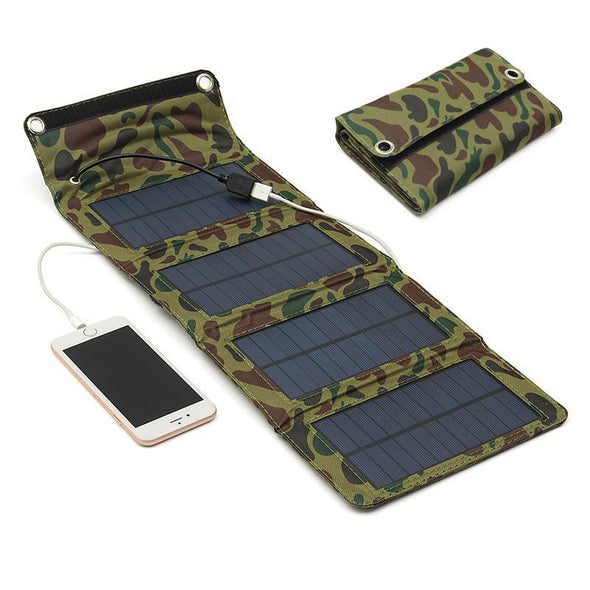 Folding Solar Panel Charger - Outdoor King