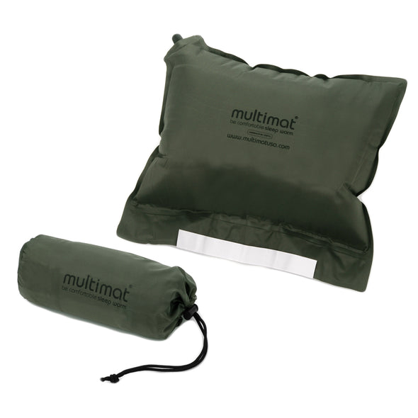 Multimat Trekker Pillow, Olive - Outdoor King