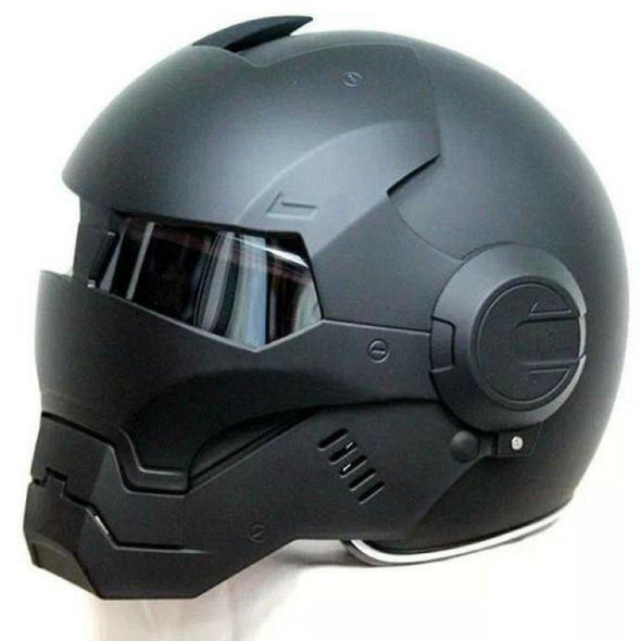 Robotrix Strike Helmet (Matte Black) - Outdoor King