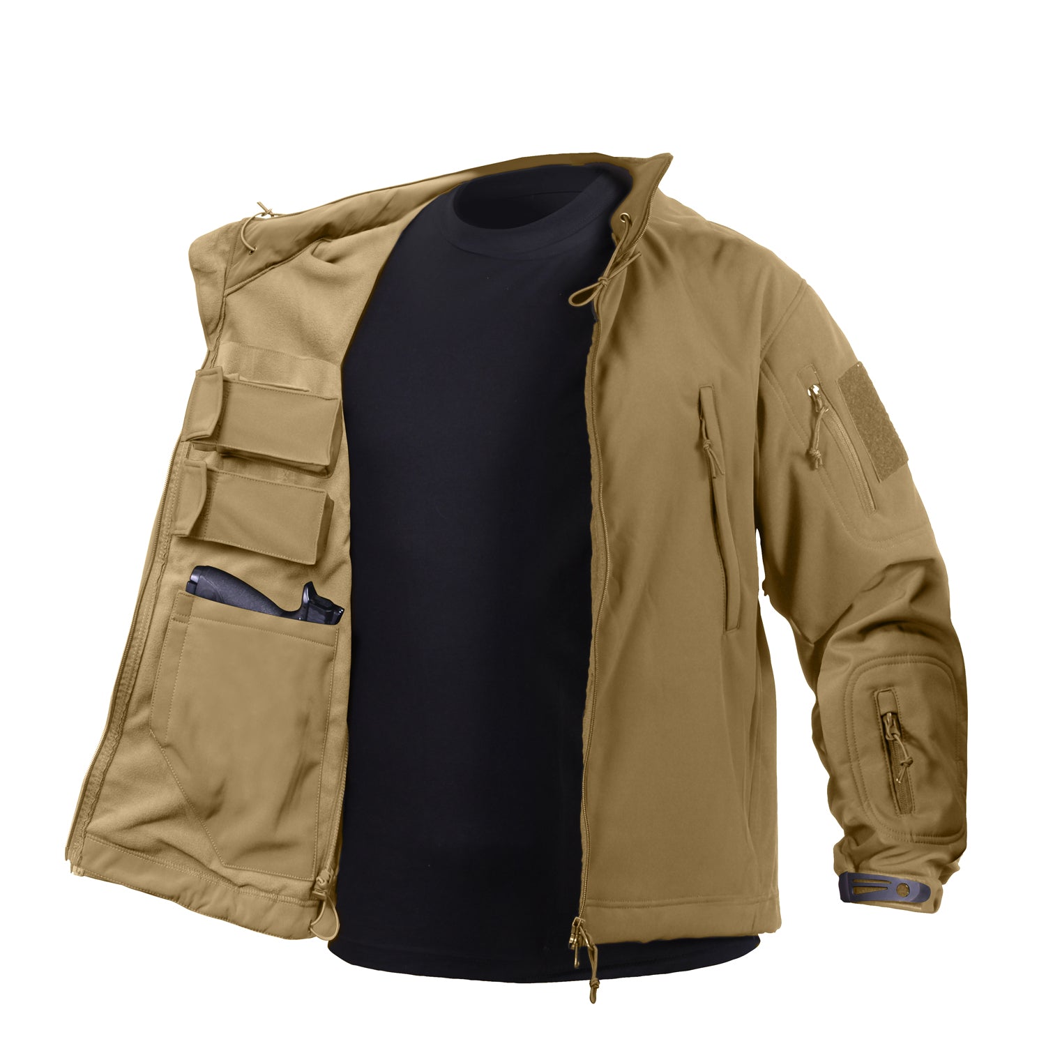 Concealed Carry Soft Shell Jacket - Ambidextrous – Outdoor King